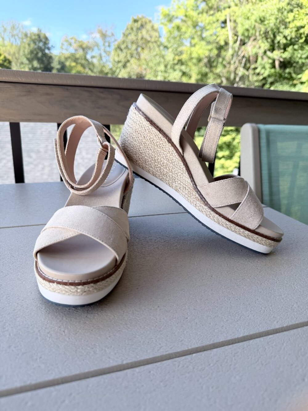 Cole Haan Womens Wedge Sandals Size 8 W23406